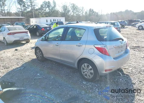 2013 Toyota Yaris Le из США, поврежденный, VIN JTDKTUD3XDD545911